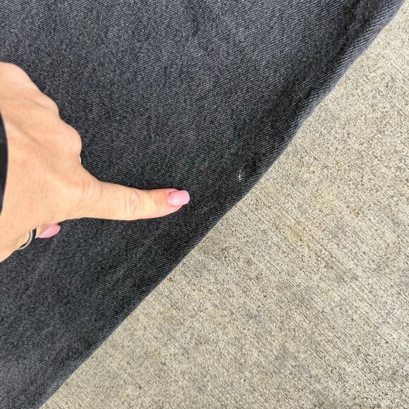 Vintage 90s Levi's 560 Black Jeans 40x30 Orange Tab Loose Fit Tapered Leg - Picture 12 of 12